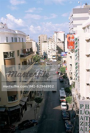 Reconstruit la ville, Beyrouth, Liban, Moyen-Orient