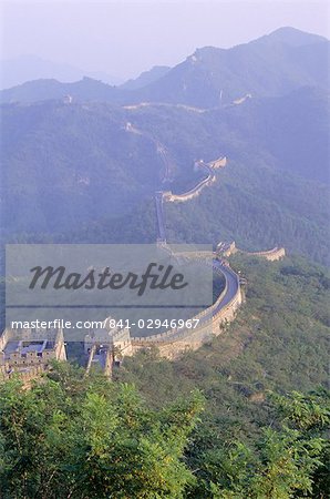 La grande muraille de Chine, patrimoine mondial UNESCO, Beijing, Chine, Asie