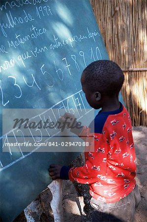 Village school, Mozambique, Afrique