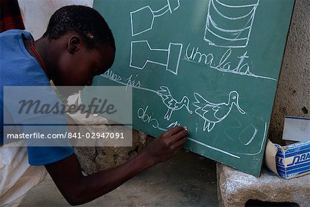 Literacy, Mozambique, Africa
