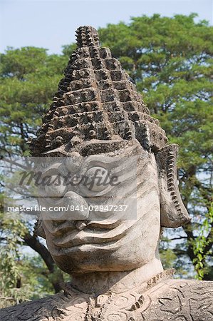 Buddha Park, Xieng Khuan, Vientiane, Laos, Indochina, Südostasien, Asien