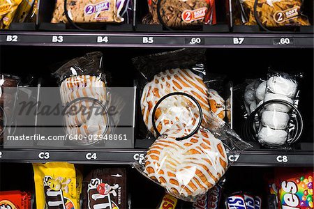 danish hanging in a vending machine