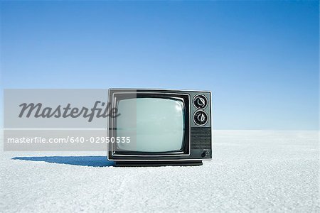 television in the middle of nowhere