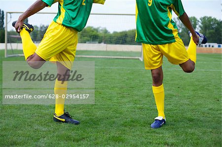 Brazilian kicker stretching