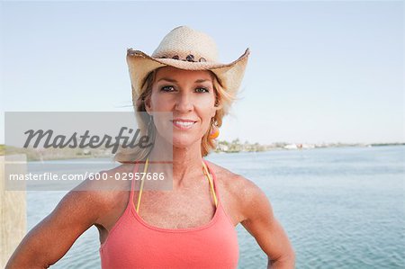 Portrait of Woman, Florida, USA