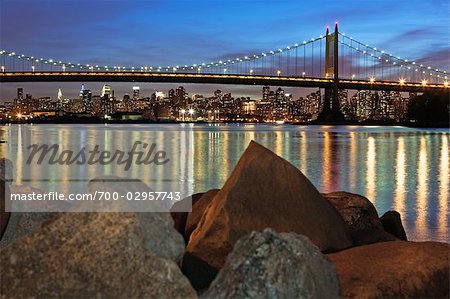 Triborough Bridge, Manhattan, New York, New York, USA