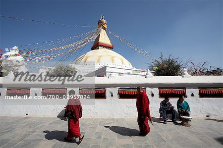 Stupa de Bodhnath, Kathmandu, Népal