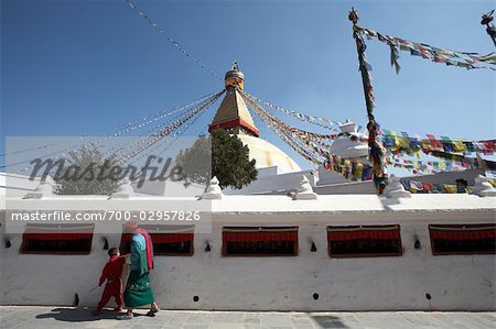 Stupa de Bodhnath, Kathmandu, Népal