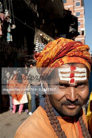 Mann In Kathmandu, Nepal