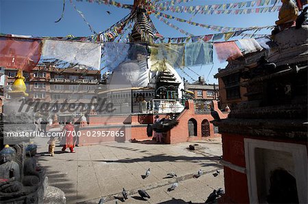 Kathesimbhu Stupa, Katmandou, Népal