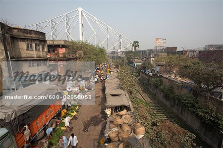 Flower Market, Kolkata, West Bengal, India