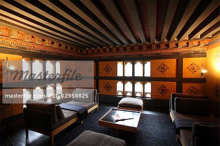 Chambre hôtel Amankora, Punakha, Bhoutan