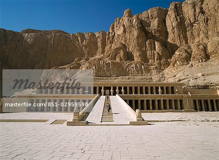 Deir el-Bahri or Hatsheput's Temple,Luxor,Egypt