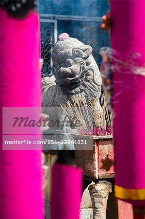 Joss sticks at Kuan Yin Teng Temple,Georgetown,Pulau Pinang (Penang),Malaysia