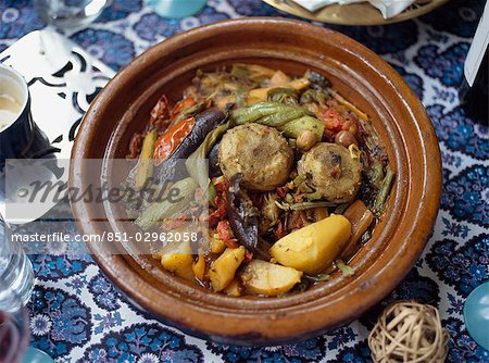 Légumes Tajeen, Maroc