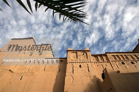 Kasbah auf Skoura Oasis, Dades-Tal, Marokko