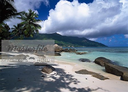 Beau Vallon Bay, Mahe, Seychellen