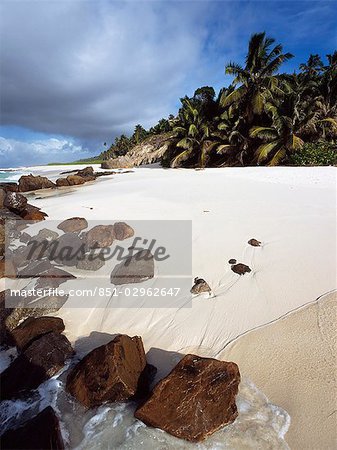 Plage tropicale, Seychelles