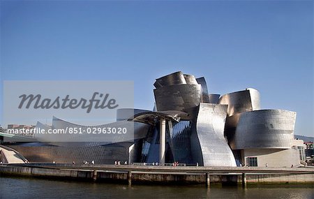 Musée Guggenheim, Bilbao, portail de la région, Espagne