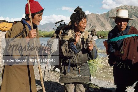 Pilger, Lhasa, Tibet