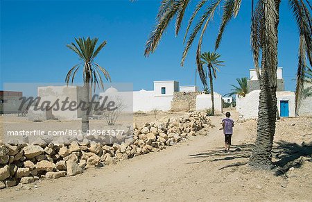 Menzel (ancienne ferme), Djerba, Tunisie