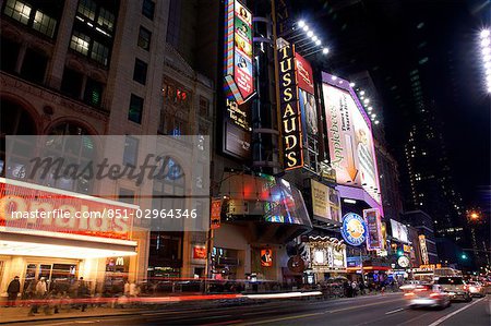 42nd Street in Midtown Manhattan, New York City, New York, Vereinigte Staaten