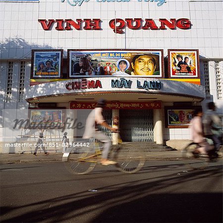 Kino vorne, Ho-Chi-Minh-Stadt, Vietnam
