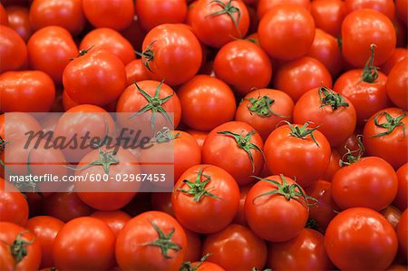 Tomaten in Open-Air-Markt, Barcelona, Spanien