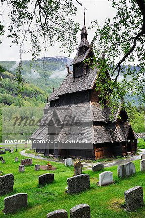 Borgund Stave Church, Borgund, Sogn og Fjordane, Norvège