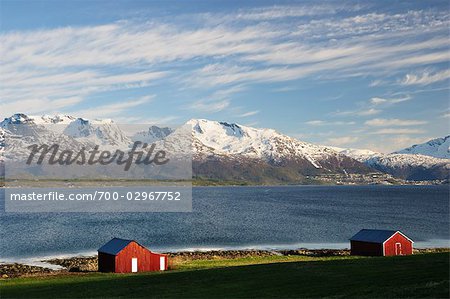 Ofotfjorden, près de Narvik, Norvège