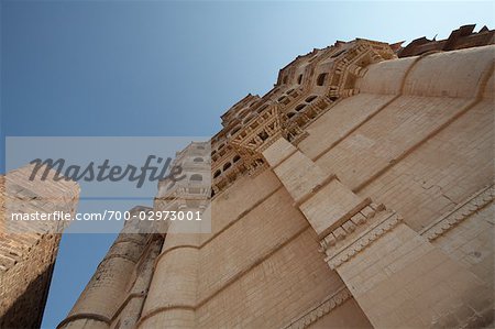 Mehrangarh Fort, Jodhpur, Rajasthan, Indien