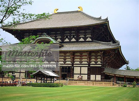 Todai-Ji-Tempel, Daibutsu-Den (weltweit größte hölzerne Architektur), Kyoto, Japan