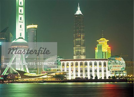 International Convention Centre & Fernsehturm, Pudong, Shanghai, Chine