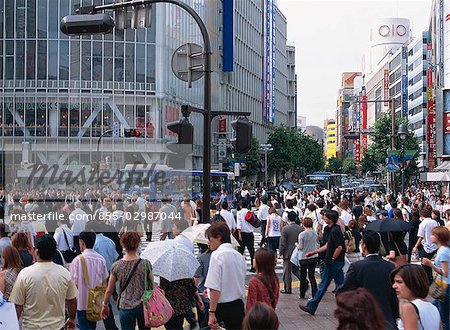 Foule en Shinbuya Foule en Shinbuya