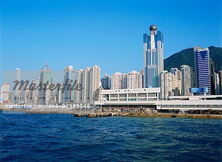 Sheung Wan skyline, Hong Kong