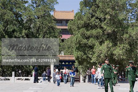 Dingling tombe, Shisanling, Beijing, Chine