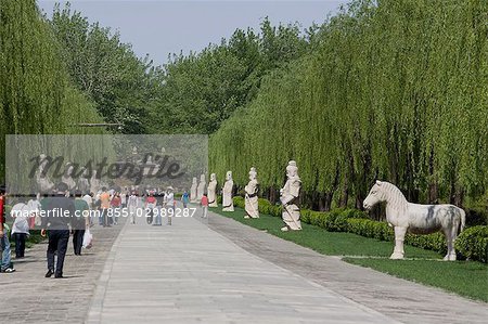 Sacré chemin Musée de Ming Tomb, Beijing, Chine