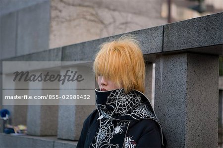 Mädchen verkleidet in Harajuku, Tokio, Japan