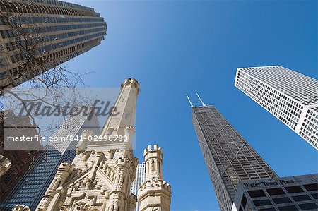 La Water Tower, Chicago, Illinois, États-Unis d'Amérique, l'Amérique du Nord