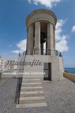 Clocher près de Fort Saint-Elme, la Valette, Malte, Europe