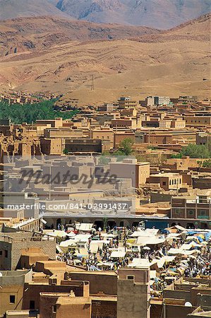 Markt, Boulmane du Dades, Marokko, Nordafrika, Afrika