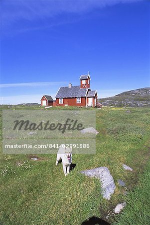 Settlement of Ilimanaq, formerly Claushavn, Greenland, Polar Regions