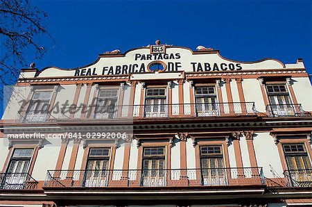 Real Fabrica de Tabacos Partagas, Cuba's best cigar factory, Havana, Cuba, West Indies, Central America