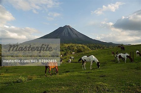 Arenal Volcano from the La Fortuna side, Costa Rica