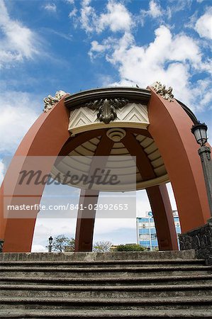 Bandstand in Central Plaza, San Jose, Costa Rica, Central America