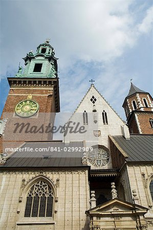 Wawel Cathedral, Royal Castle area, Krakow (Cracow), UNESCO World Heritage Site, Poland, Europe