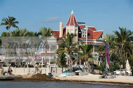 Plus au sud (Mansion) hôtel et Musée, Key West, Floride, États-Unis d'Amérique, l'Amérique du Nord