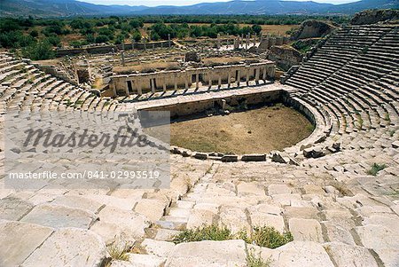 Theatre, Ephesus, Anatolia, Turkey, Asia Minor, Eurasia