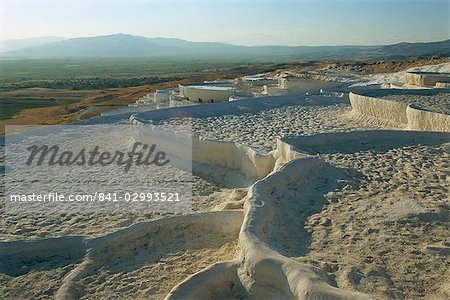 Pamukkale, UNESCO World Heritage Site, Anatolia, Turkey, Asia Minor, Eurasia