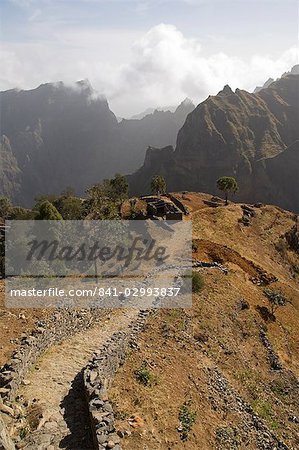 Près de Corda, îles de Santo Antao, Cap-vert, Afrique